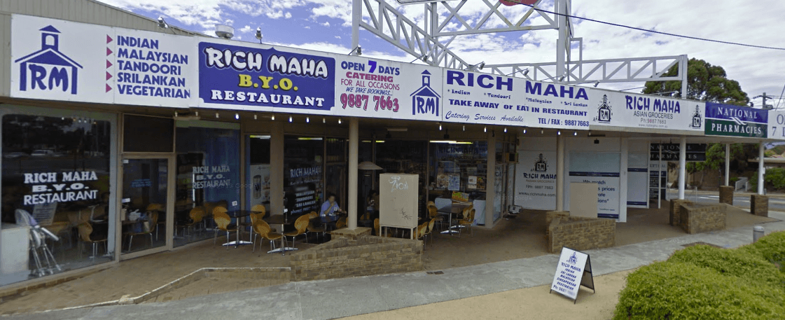 Rich Maha Indian Restaurant Vermont South