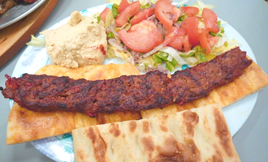 awesome adana kebabs and dips from Katik Kebabs Campbellfield