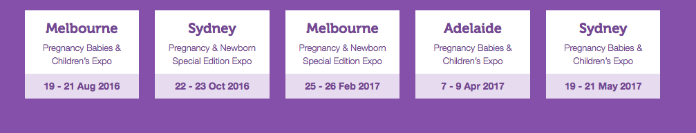 pregnancy babies and childrens expo melbourne