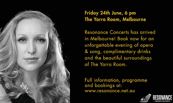 Resonance Launch at Melbourne Town Hall